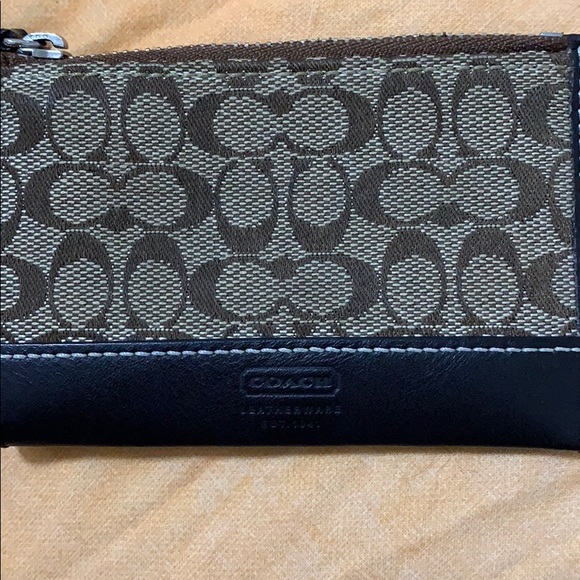 Coach card and coin purse - Picture 5 of 6